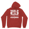 made in 1978 40 years of being awesome Unisex Hoodie
