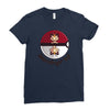 schrodinger ball Ladies Fitted T-Shirt