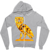 owl Zipper Hoodie