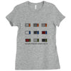 WE DON'T BELIEVE WHAT'S ON TV Ladies Fitted T-Shirt