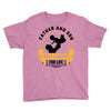 Father and Son Best Friends for Life Youth Tee