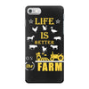 life is better1 iPhone 7 Case