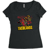 tacolands Women's Triblend Scoop T-shirt