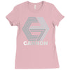 cannon films classic retro movie studio Ladies Fitted T-Shirt