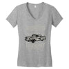 america's  highway Women's V-Neck T-Shirt