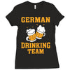 German Drinking Team Ladies Fitted T-Shirt