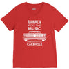 driver picks the music passenger shuts his cakehole V-Neck Tee