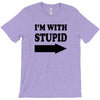 im with stupid t shirt t shirt funny t shirt cool tshirt funny shirt t T-Shirt