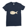 fish Ladies Fitted T-Shirt