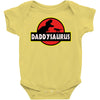 Daddysaurus Jurassic Park Baby Bodysuit