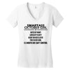 Smartass October Girl Women's V-Neck T-Shirt
