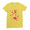 space fox Ladies Fitted T-Shirt