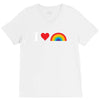 I Love Lgbt V-Neck Tee