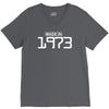 made in 1973 birthday celebration funny party V-Neck Tee