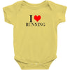 i love running Baby Onesie