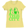 i heart this city Ladies Fitted T-Shirt