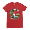 ghibli tribute Ladies Fitted T-Shirt