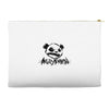 angry panda Accessory Pouches
