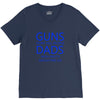 guns dont kill people dads with pretty daughters do V-Neck Tee