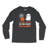 i'm the crazy cat lady Long Sleeve Shirts