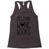 melanin wine books Racerback Tank