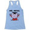 mr. metal Racerback Tank
