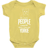 The More People I Meet The More I Love My Yorkie Gifts Baby Onesie