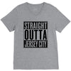 straight outta jersey city V-Neck Tee