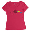 pink floyd parody d20 dungeons and dragons Women's Triblend Scoop T-shirt
