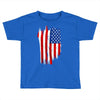 sa distress flag cool american Toddler T-shirt