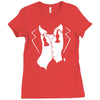 tuxedo after party Ladies Fitted T-Shirt