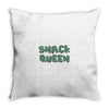 Snack Queen Throw Pillow