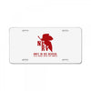Nerv Gods In His Heaven Alls Right With The World License Plate