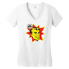like wow ! Women's V-Neck T-Shirt