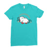 tubbs the hutt Ladies Fitted T-Shirt
