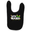 mardi gras Baby Bibs