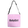 babygirl Adjustable Strap Totes