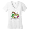 groot of the loom Women's V-Neck T-Shirt