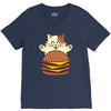i has cheezburger! V-Neck Tee
