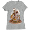 cat&rsquo;s menagerie Ladies Fitted T-Shirt