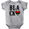 black love Baby Bodysuit