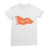 go flag Ladies Fitted T-Shirt