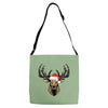 noel deer Adjustable Strap Totes