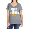 Kind As A Mother Ladies Curvy T-Shirt