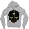 see no evil off Zipper Hoodie