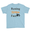 resting witch face   fall t shirt   funny halloween Youth Tee