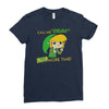 call me zelda one more time Ladies Fitted T-Shirt