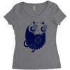 crystal seer Women's Triblend Scoop T-shirt