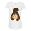 All Good In The Woods Maternity Scoop Neck T-shirt