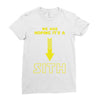 We are Hoping It's a Sith Ladies Fitted T-Shirt